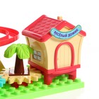 Конструктор развивающий с шестеренками "Дино Мир" 33 детали . в ПАКЕТЕ - фото 24665340