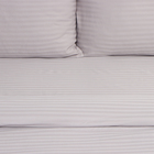 Комплект постельного белья LoveLife евро Beige line 200*217 см, 230*240 см, 50*70 см -2 шт, страйп-сатин, 100%п/э - Фото 3