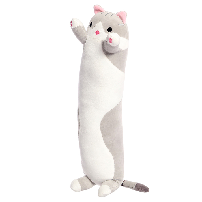 Мягкая игрушка «Кот Батон», цвет серый, 50 см