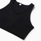 Топ женский, цвет черный, размер 44 (M) 10435626