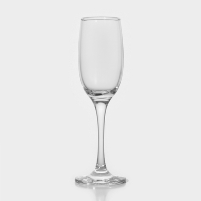 Бокал стеклянный для шампанского «Ресто», 180 мл
