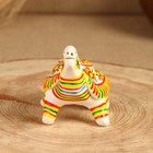 Филимоновская игрушка «Черепашка», 7 см - фото 9743555