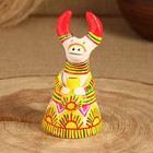 Филимоновская игрушка колокольчик «Корова», 10-12 см - фото 9743562