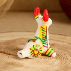 Филимоновская игрушка свисток «Корова», 5 х 7 см - Фото 4