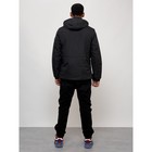 Куртка спортивная мужская, размер 50, цвет чёрный - Фото 13