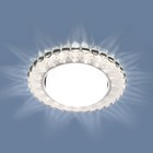 Точечный светильник зеркальный Elektrostandard, Kroli, 120х120х37 мм, LED, 4200К, цвет зеркальный, белый - Фото 2