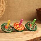 Сувенир волчок "Спираль", дерево, микс (комплект 3 шт) - фото 23965649