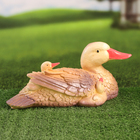 Садовая фигура "Уточки" 16х30х16см - фото 23965729