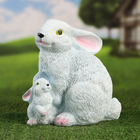 Садовая фигура "Кролики" 35см - Фото 1
