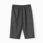 Шорты мужские домашние, цвет черный, размер 52-54 - фото 24019107