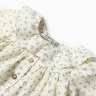 Платье для девочки KAFTAN: Summer cotton на пуговицах, цвет молочный, рост 110-116 см - Фото 13
