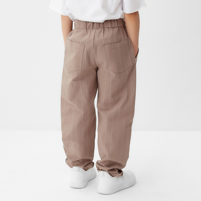 Брюки для мальчика KAFTAN, размер 36 (134-140 см), бежевые