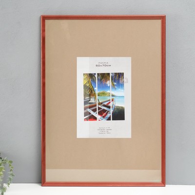 Фоторамка для фото 50×70 см Image Art, Austin, дерево, (стекло), красное дерево