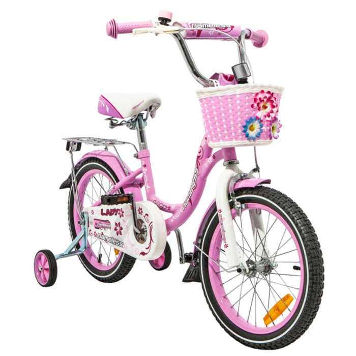 Велосипед 14" Nameless LADY, розовый - Фото 1