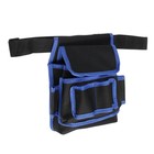Сумка-пояс для инструментов ТУНДРА, одинарная, 2 кармана, 4 петли - Фото 2