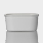 Контейнер для хранения с крышкой LaDо́m «Лёгкость», 17,8×12,7×8,4 см, цвет белый - Фото 6