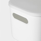 Контейнер для хранения с крышкой LaDо́m «Лёгкость», 25,7×18×16 см, цвет белый - Фото 7