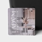 Контейнер для хранения с крышкой LaDо́m «Лаконичность», 31.5×22×15 см, тёмно - серый - Фото 7