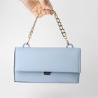 Цепочка для сумки, с карабинами, металлическая, плоская, 18×13 мм, 30 см, цвет золотой - Фото 5