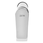 Смеситель для раковины ZEIN Z3716, однорычажный, длина излива 12 см, пластик, хром - Фото 2