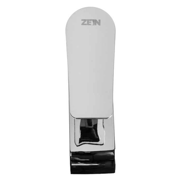 Смеситель для раковины ZEIN Z3722, однорычажный, длина излива 12 см, высокий, пластик, хром