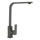 Смеситель для кухни ZEIN Z3762, однорычажный, высота излива 34 см, графит - Фото 4
