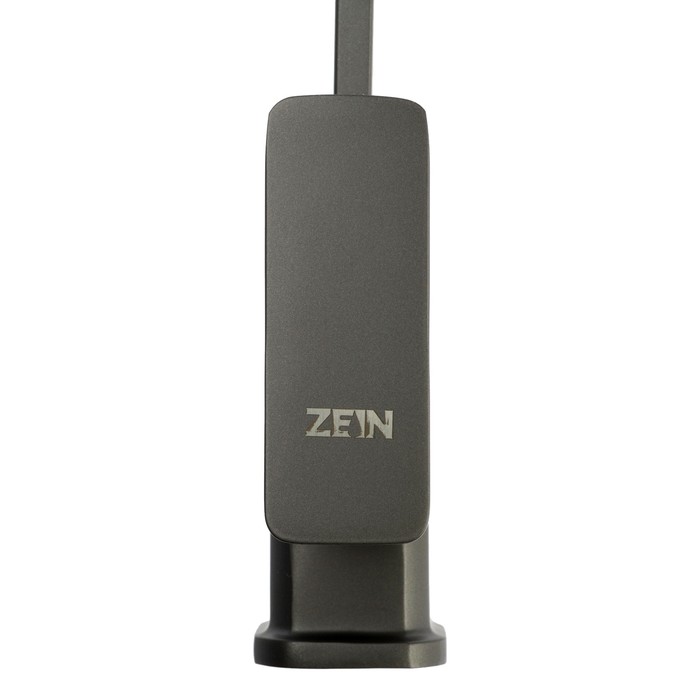 Смеситель для кухни ZEIN Z3762, однорычажный, высота излива 34 см, графит