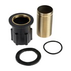 Смеситель для кухни ZEIN Z3762, однорычажный, высота излива 34 см, графит - Фото 9