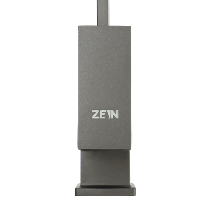 Смеситель для кухни ZEIN Z3764, однорычажный, высота излива 33 см, графит