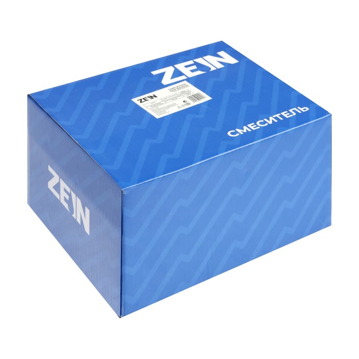 Смеситель для ванны ZEIN Z3843, однорычажный, душевой набор, лейка 5 режимов, черный