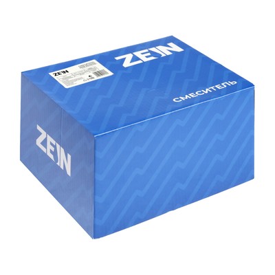 Смеситель для ванны ZEIN Z3856, однорычажный, душевой набор, лейка 5 режимов, графит