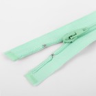 Молния «Спираль», №5, разъёмная, замок автомат, 60 см, светло-зелёная - Фото 2