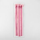 Молния «Трактор», №5, разъёмная, замок автомат, 35 см, розовая - Фото 3