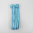 Молния «Трактор», №5, разъёмная, замок автомат, 70 см, голубая - Фото 3