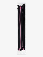 Молния «Трактор», №5, разъёмная, замок автомат, 35 см, чёрная, розовая 10217977