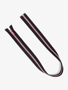 Молния «Трактор», №5, разъёмная, замок автомат, 70 см, чёрная, розовая - Фото 2