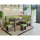 Нераскладной обеденный стол, 1000×600×740 мм, цвет венге цаво - Фото 2
