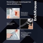 Двусторонняя клейкая лента монтажная ErichKrause, прозрачная, 1ммх30ммх2м 10352354 - фото 13151244