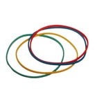 Банковская резинка, 100 г, ErichKrause, диаметр 60 мм, длина 100 мм, в коробке-деспенсере, МИКС - Фото 2