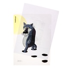 Папка-уголок А4, 160 мкм, ErichKrause "Жил-был Пес", полупрозрачный, глянцевый, микс (комплект 12 шт) - фото 24061123