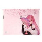 Папка-конверт на кнопке А4, 160 мкм, ErichKrause "Manga Girls", полупрозрачная, глянцевая, микс 10352375 - фото 5098356