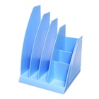 Подставка для бумаг, пластиковая ErichKrause Regatta, Pastel Bloom, голубой - фото 9662627