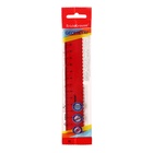 Линейка с волнистым краем пластиковая ErichKrause Classic, 15см, красный (комплект 20 шт) - фото 24075820