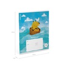 Тетрадь 12 листов в линейку ErichKrause Capybara Travel, обложка мелованный картон, блок офсет, 5В, микс (10 шт) - фото 807476681