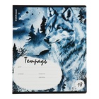 Тетрадь 18 листов в линейку ErichKrause Timber Wolf, обложка мелованный картон, блок офсет, 5В, микс (комплект 10 шт) - фото 24019374