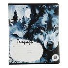 Тетрадь 18 листов в линейку ErichKrause Timber Wolf, обложка мелованный картон, блок офсет, 5В, микс (комплект 10 шт) - фото 24019376