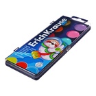 Акварель 12 цветов пластик ErichKrause Kids Space Animals Neon+Pastel с европодвесом - Фото 2