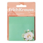 Блок с липким краем бумажный 75х75 мм, ErichKrause "Pastel Bloom", 50 листов, бирюзовый - фото 3872199