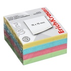 Блок с липким краем бумажный 75х75 мм, ErichKrause, 400 листов, 4 цвета 10429755 - фото 16348112