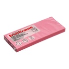 Блок с липким краем, бумажный, 40×50 мм, ErichKrause, 300 листов, розовый - Фото 3